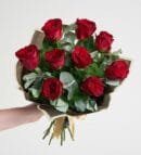 Bouquet of 9 Red Roses