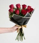 Bouquet of 9 Red Roses